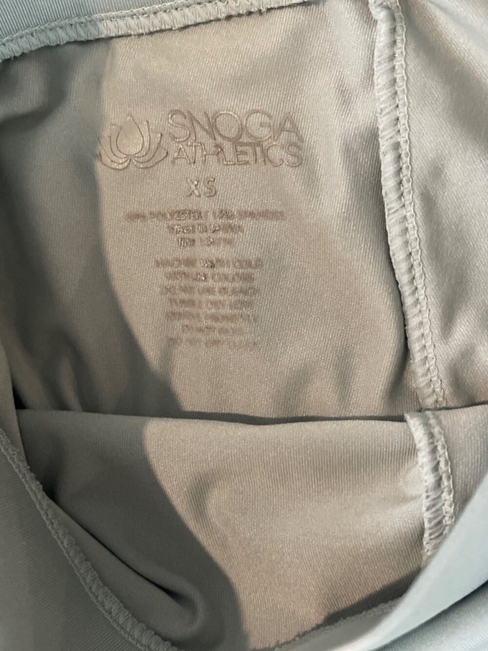 Snoga Athletics Wrap Skirt Sage Green Womens XS - Picture 3 of 6
